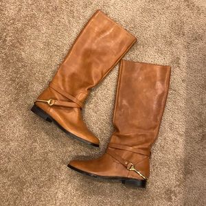 Brown Ralph Lauren Jenny boots